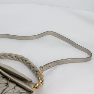 Miu Miu Coffer Hobo Matelasse Leather