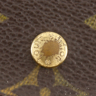 Louis Vuitton Porte Monnaie Gousset Canvas