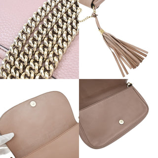 Gucci Soho Chain Crossbody Bag Leather