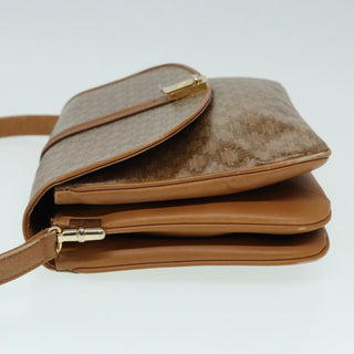 Celine Macadam Shoulder Bag PVC Leather