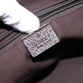 Gucci Web Zip Tote GG Canvas