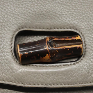 Gucci Bamboo Daily Top Handle Bag Leather