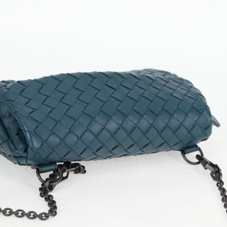 Bottega Veneta Expandable Chain Crossbody Bag Intrecciato Nappa