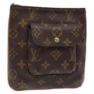 Louis Vuitton Partition Wristlet Clutch Monogram Canvas