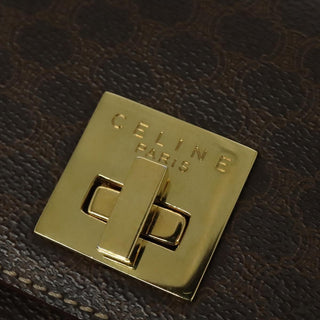 Celine Triomphe vintage handbag Macadam canvas