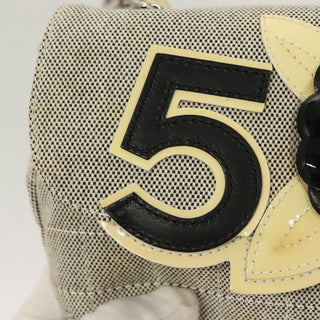 Chanel Camellia No.5 Flap Bag Canvas