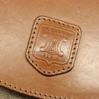 Celine Macadam Shoulder Bag PVC Leather