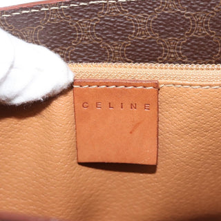 Celine Bucket Bag Triomphe Coated Canvas