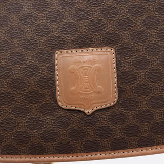 Celine Macadam Shoulder Bag PVC Leather