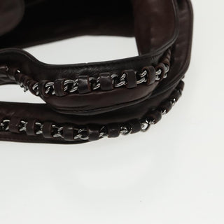 Chanel Vintage Chain Around Shoulder Bag Leather