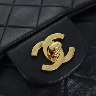 Chanel Vintage Classic Double Flap Bag Quilted Lambskin