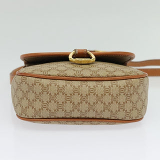 Celine Vintage Macadam Shoulder Bag Canvas