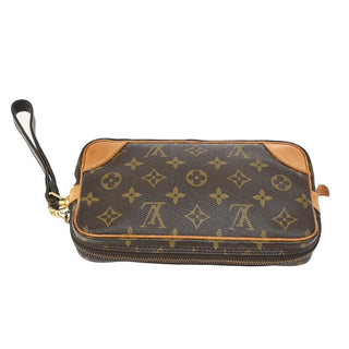 Louis Vuitton Marly Dragonne Clutch Monogram Canvas