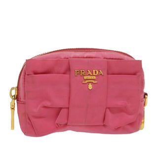 Prada Bow Camera Crossbody Bag Tessuto