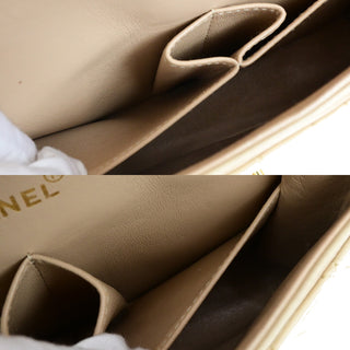 Chanel Vintage Classic Double Flap Bag Quilted Lambskin
