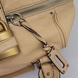 Chloe Paddington Lock Handbag Leather