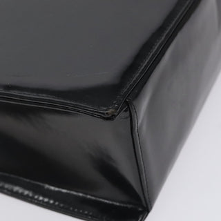 Chanel Vintage CC Box Flap Bag Patent Leather