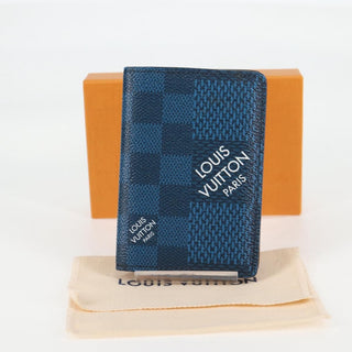 Louis Vuitton Graphite Card Case Monogram Damier