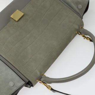 Celine Trapeze Bag Suede