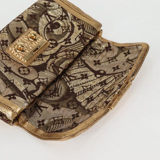 Louis Vuitton Thalie Clutch Brocade Monogram
