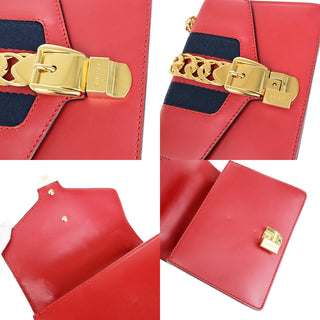 Gucci Sylvie Shoulder Bag Leather