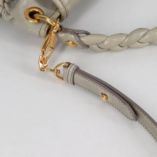 Miu Miu Coffer Hobo Matelasse Leather