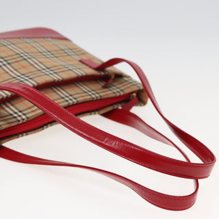 Burberry Nova Check Tote canvas check pattern