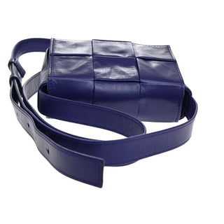 Bottega Veneta Cassette Crossbody Bag Maxi Intrecciato Fringe Leather