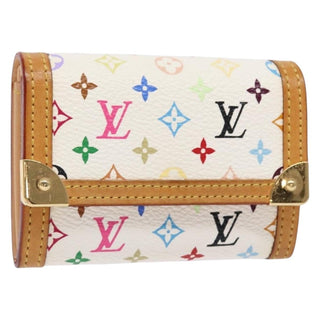 Louis Vuitton Porte-Monnaie Plat Coin Purse Monogram Multicolor