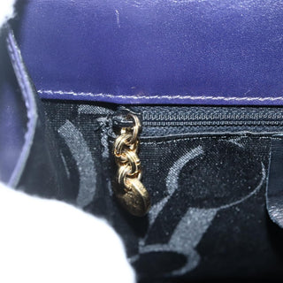 Salvatore Ferragamo Gancini Convertible Top Handle Bag Leather