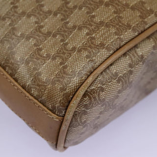 Celine Vintage Macadam Shoulder Bag Canvas