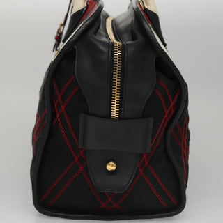 Prada Convertible Boston Bag Vitello Shine