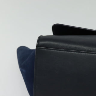 Celine Trapeze Bag Leather with Suede