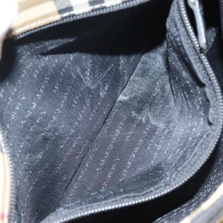 Burberry Nova Check Tote Canvas and Leather