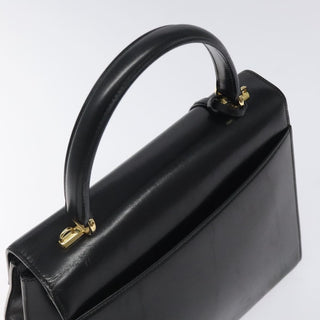 Gucci Vintage Lady Lock Top Handle Bag Leather