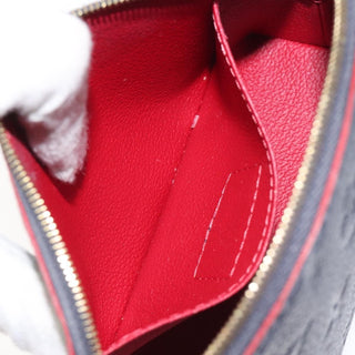 Louis Vuitton Cosmetic Pouch Monogram Empreinte Leather