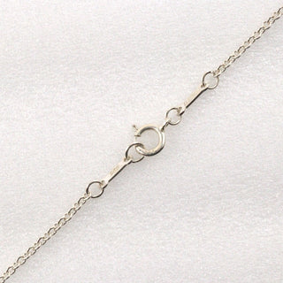 Tiffany & Co. Elsa Peretti Open Heart Pendant Necklace Sterling Silver