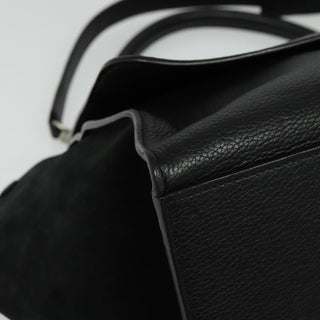 Celine Trapeze Bag Leather with Suede