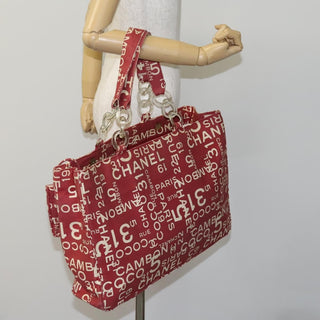 Chanel 31 Rue Cambon Beach Zip Tote Printed Canvas