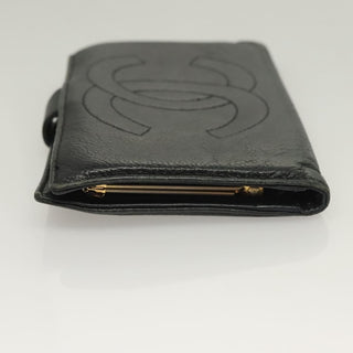 Chanel Vintage CC Bifold Wallet Leather