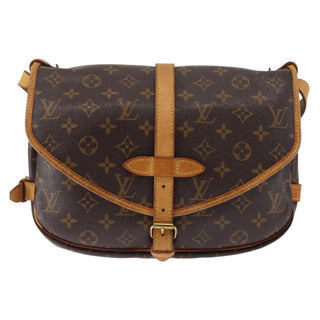 Louis Vuitton Saumur Handbag Monogram Canvas