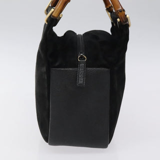 Gucci Bamboo Handle Tote Suede