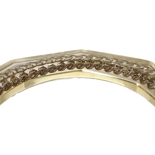 Chanel Vintage CC Chain Bangle Bracelet Metal