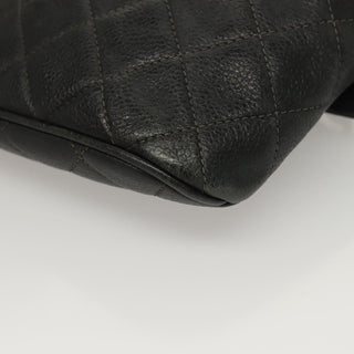 Chanel CC Charm Belt Bag Quilted Caviar