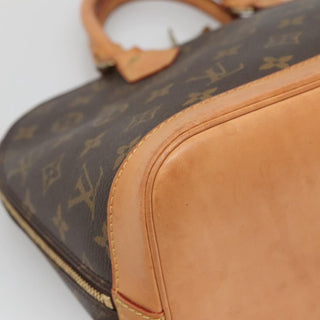 Louis Vuitton Alma Handbag Monogram Canvas