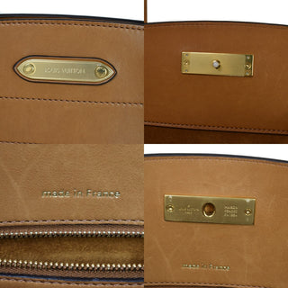 Louis Vuitton City Steamer Handbag Leather