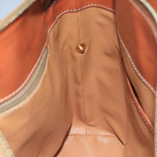 Celine Macadam Handbag Macadam with leather