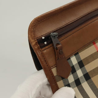 Burberry Nova check Pochette Canvas