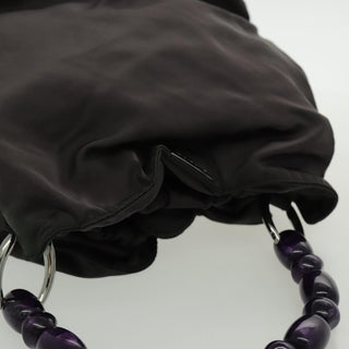 Christian Dior Saddle Zip Pouch Diorissimo Canvas