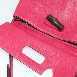 Gucci Bamboo Daily Top Handle Bag Leather